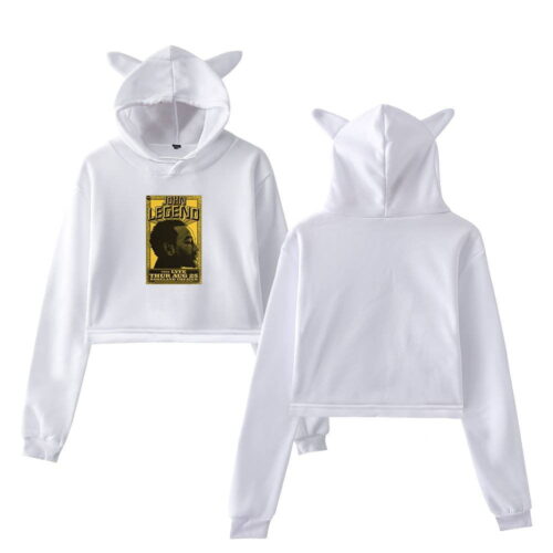 John Legend Cropped Hoodie #4 + Gift