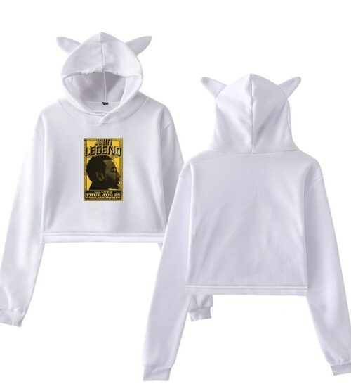 John Legend Cropped Hoodie #4 + Gift