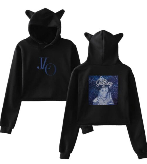 Jennifer Lopez Cropped Hoodie #2 + Gift