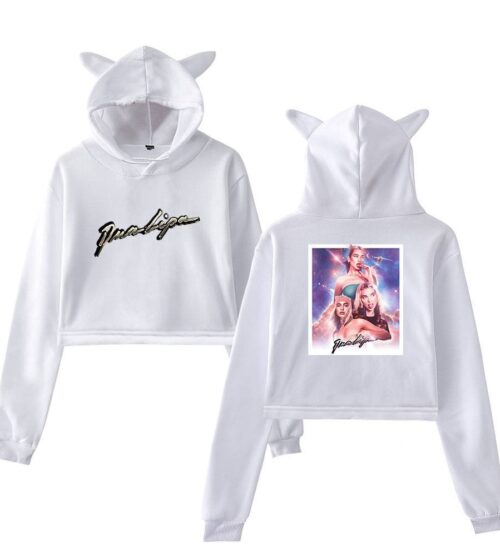 Dua Lipa Cropped Hoodie #3 + Gift