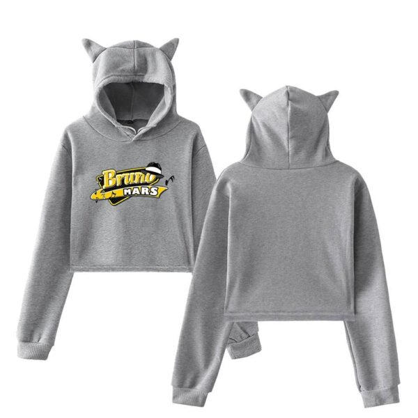 Bruno Mars Cropped Hoodie #1 + Gift - Image 4