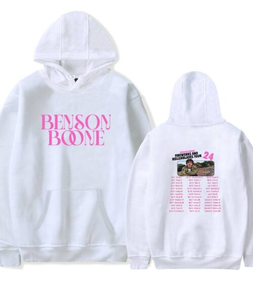 Benson Boone Fireworks & Rollerblades Hoodie #3