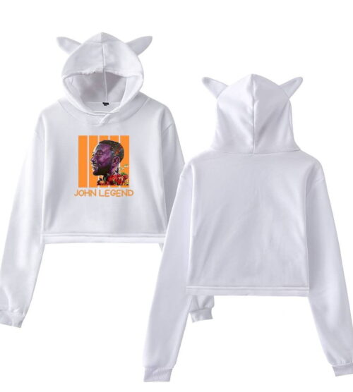 John Legend Cropped Hoodie #3 + Gift