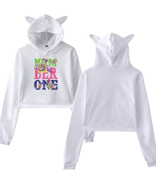 Alicia Keys Cropped Hoodie #2