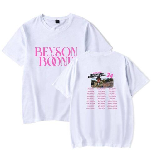 Benson Boone Fireworks & Rollerblades T-Shirt #3
