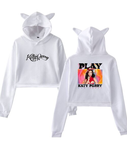 Katy Perry Cropped Hoodie #2 + Gift