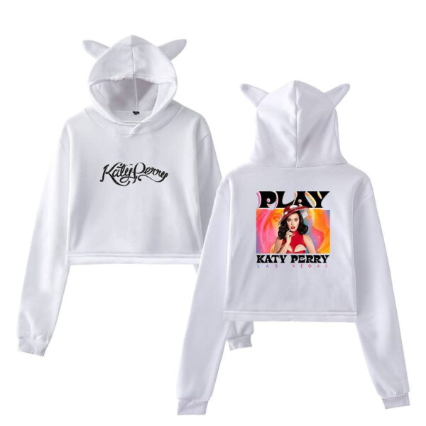 Katy Perry Cropped Hoodie #2 + Gift - Image 2