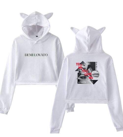 Demi Lovato Cropped Hoodie #2