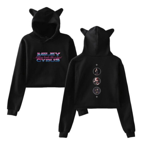 Miley Cyrus Cropped Hoodie #4 + Gift