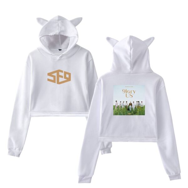 SF9 Cropped Hoodie #3 - Image 3