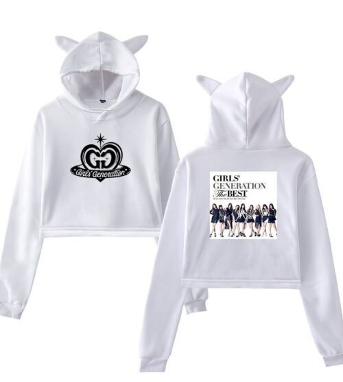 Girls’ Generation Cropped Hoodie #1