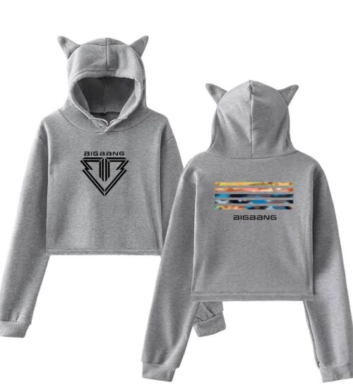 Big Bang Cropped Hoodie #3
