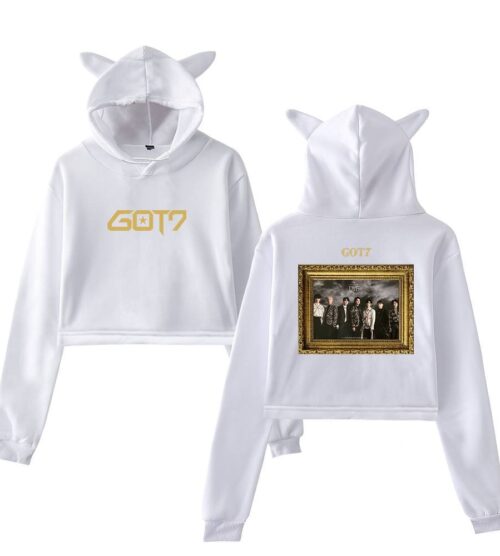 Got7 Cropped Hoodie #1