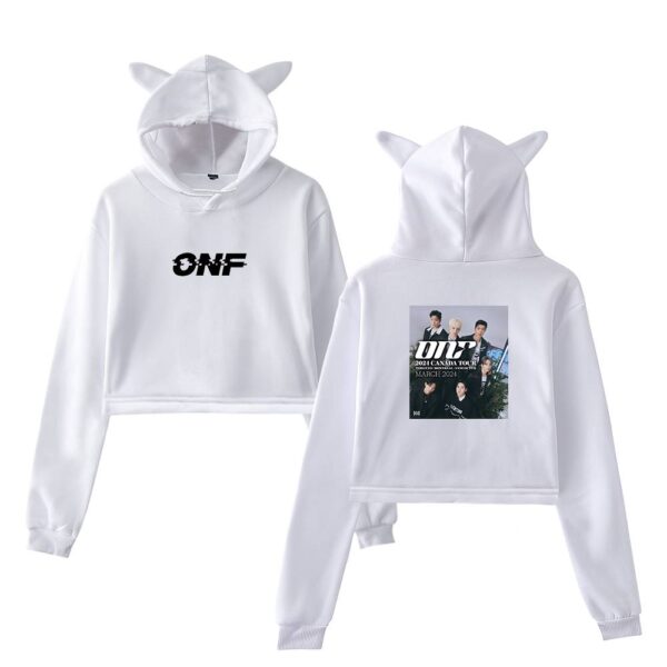 ONF Cropped Hoodie #2 - Image 3