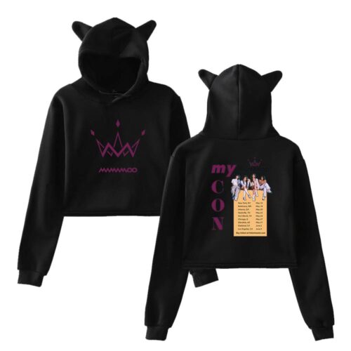 Mamamoo Cropped Hoodie #1