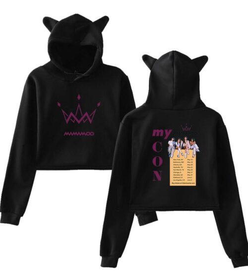 Mamamoo Cropped Hoodie #1