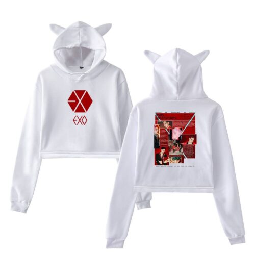 EXO Cropped Hoodie #1