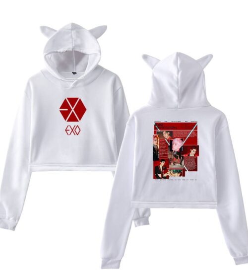 EXO Cropped Hoodie #1
