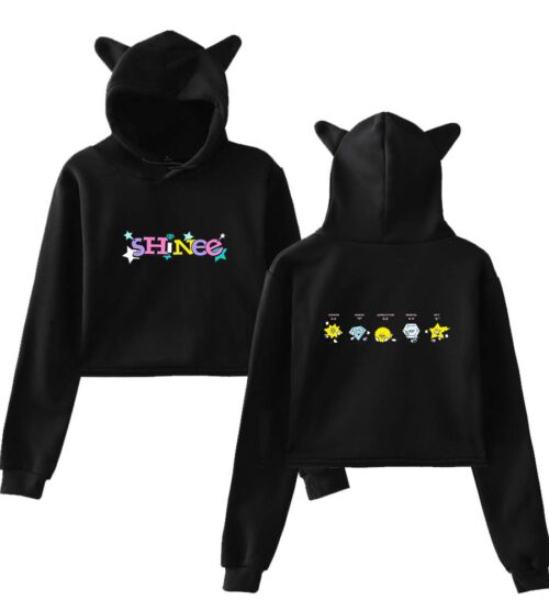 SHINee Cropped Hoodie #8