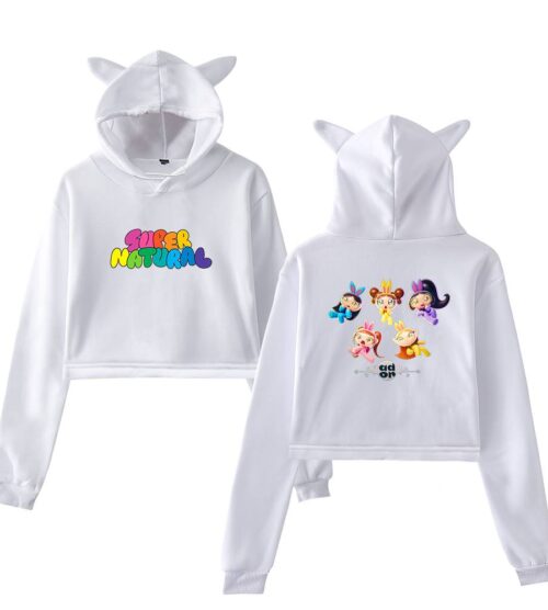 NewJeans Cropped Hoodie #1