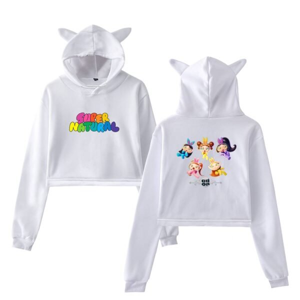 NewJeans Cropped Hoodie #1