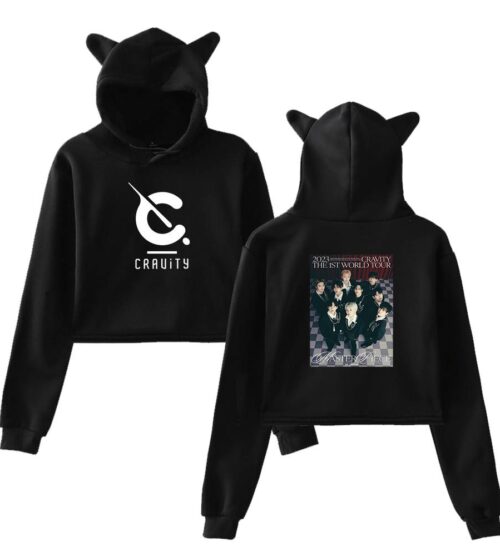 Cravity Cropped Hoodie #1