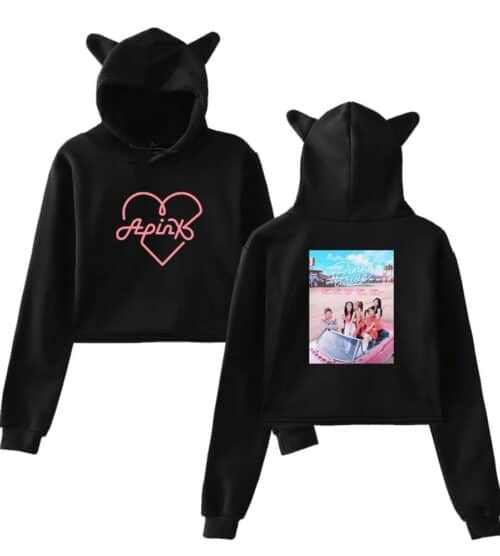 Apink Cropped Hoodie #4
