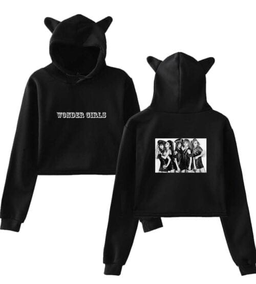 Wonder Girls Cropped Hoodie #1