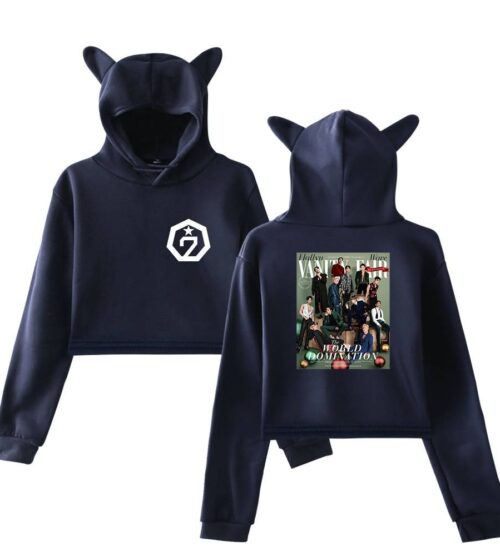 Got7 Cropped Hoodie #2