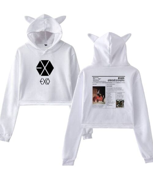 EXO Cropped Hoodie #4