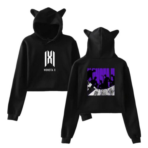 Monsta X Cropped Hoodie #5