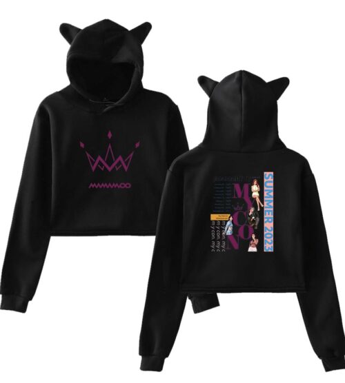 Mamamoo Cropped Hoodie #3