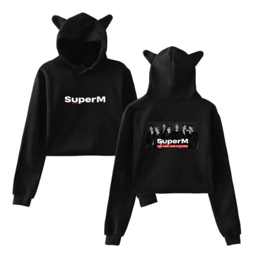 SuperM Cropped Hoodie #2