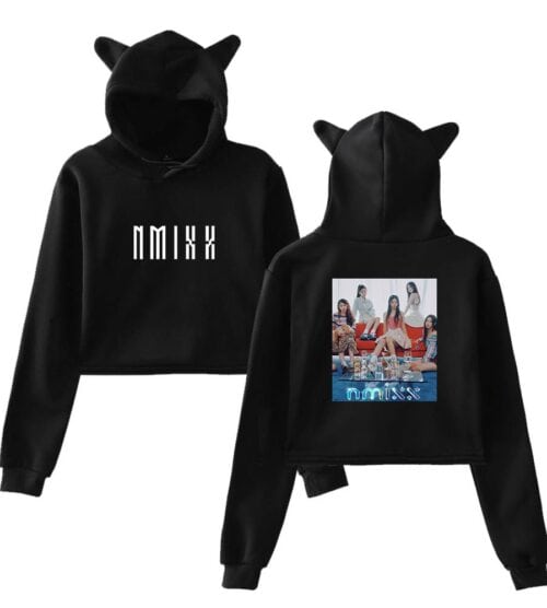 Nmixx Cropped Hoodie #3