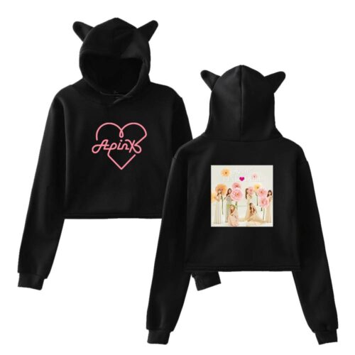 Apink Cropped Hoodie #2