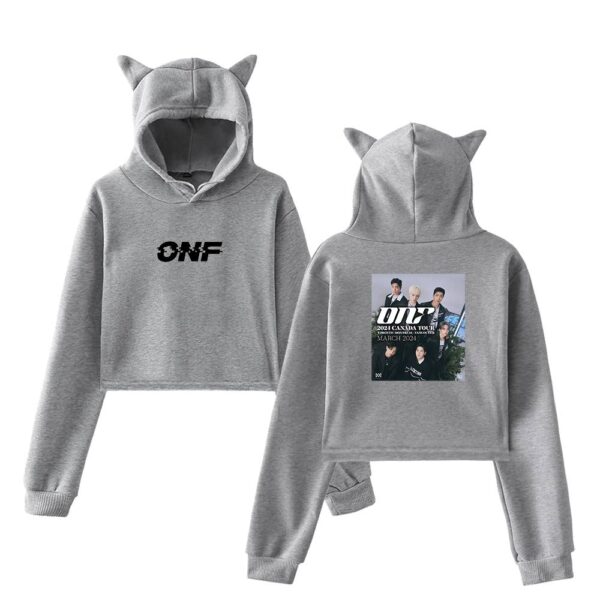 ONF Cropped Hoodie #2 - Image 4