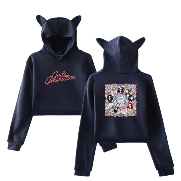 Girls' Generation Cropped Hoodie #2