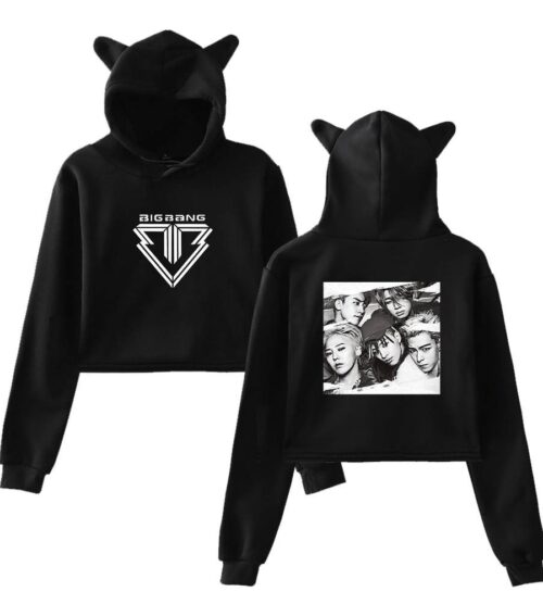 Big Bang Cropped Hoodie #1