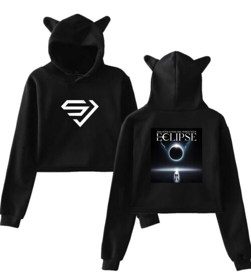 Super Junior Cropped Hoodie #1