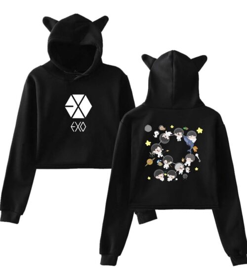 EXO Cropped Hoodie #2