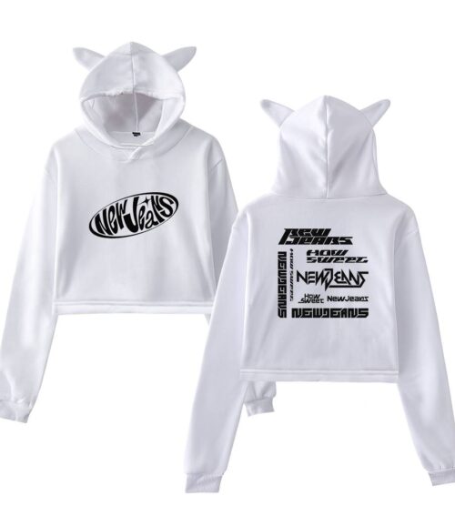 NewJeans Cropped Hoodie #4