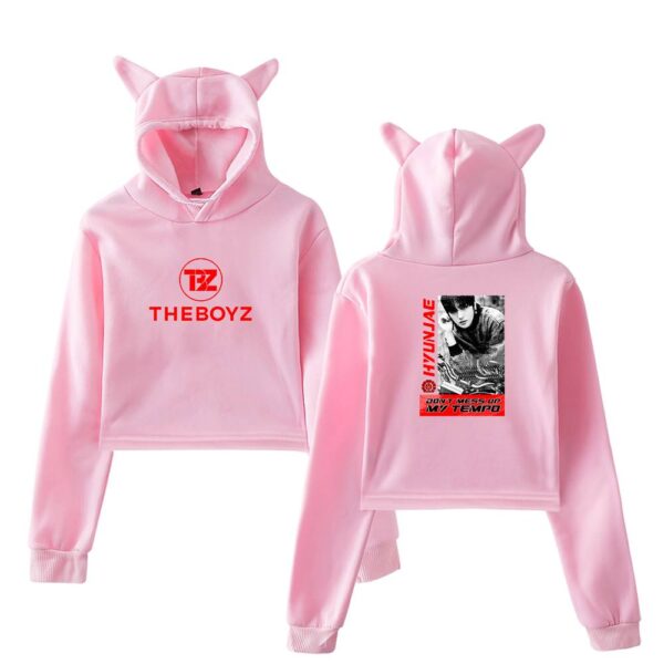 The Boyz Cropped Hoodie #2 - Image 5