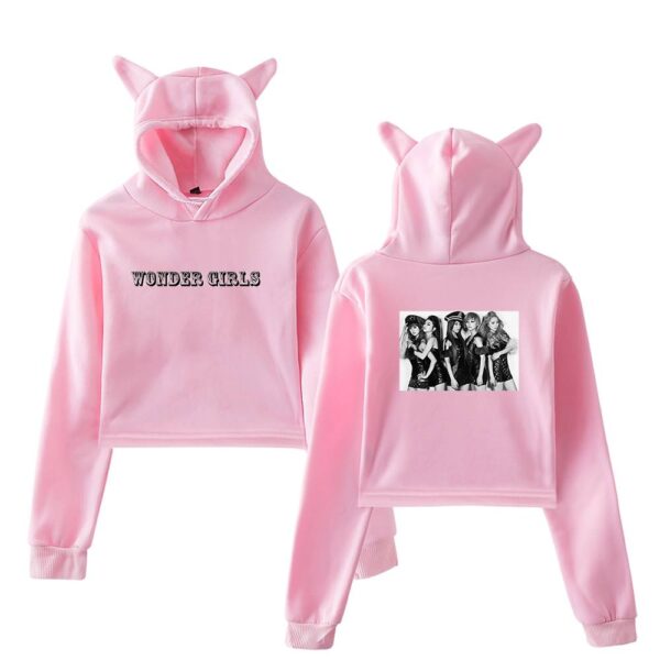 Wonder Girls Cropped Hoodie #1 - Image 5