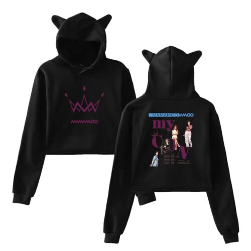 Mamamoo Cropped Hoodie #4