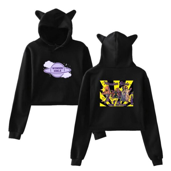 Wonder Girls Cropped Hoodie #2 - Image 2