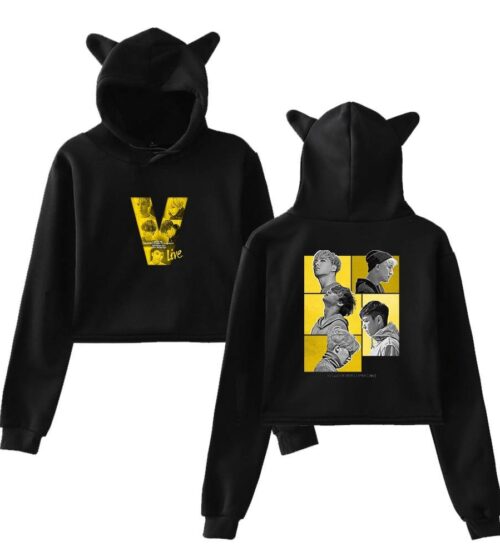 Big Bang Cropped Hoodie #2