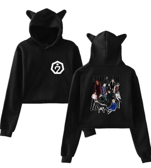Got7 Cropped Hoodie #4