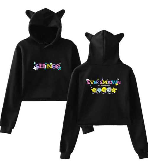 SHINee Cropped Hoodie #7