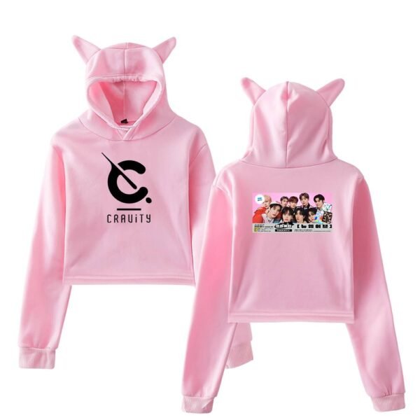 Cravity Cropped Hoodie #3 - Image 5