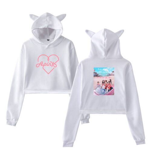 Apink Cropped Hoodie #4